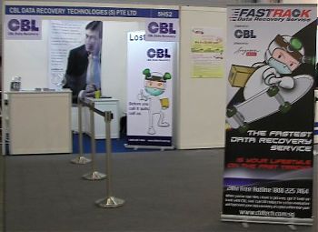 CBL Data Recovery SITEX 2008 booth